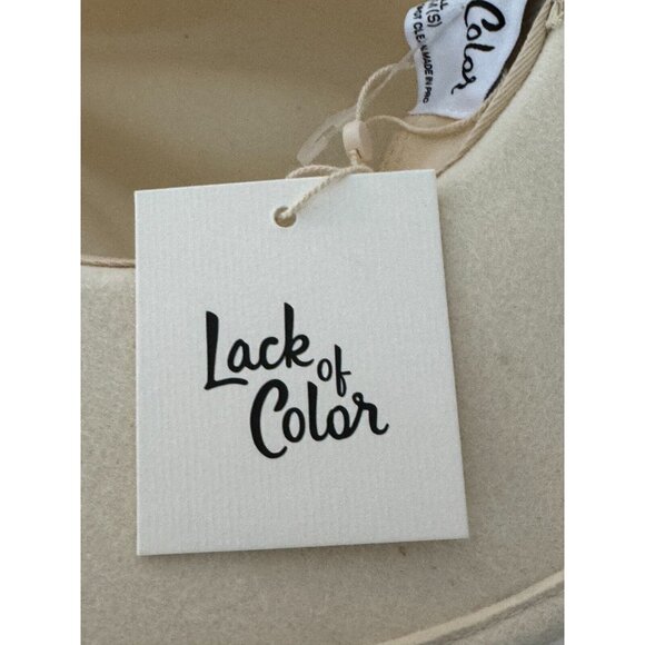 Lack of Color The Fader Hat Ivory Wool Coachella Festival Small 55 cm Australian - Picture 15 of 16